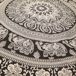 Elephant Mandala Tapestry